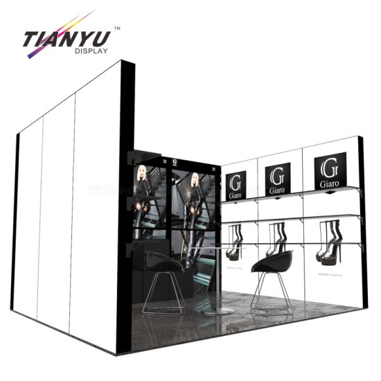 10X10 facilidad de montaje modular Feria Stand de aluminio