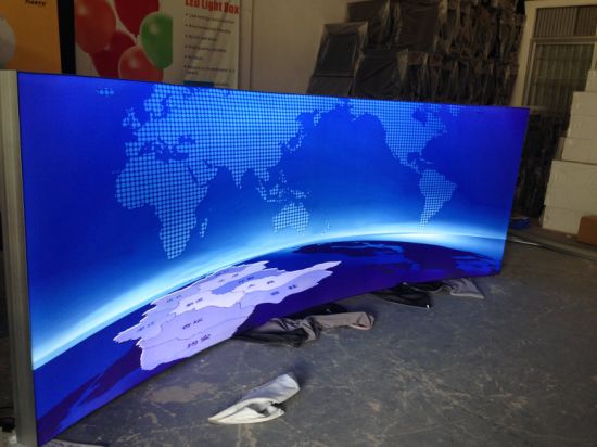 Tianyu Display Proporcionar sin marco interior / Entrar Publicidad Exterior LED Tela Tela Planta Permanente Caja de Luz