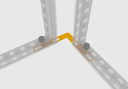 0-180 conector flexible