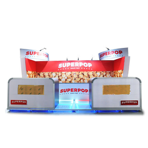 Entrega libre rápido Diseño de instalación sencilla de Promoción de tejido en tensión Feria de la cabina ¡10X10 para la Exposición