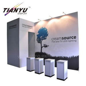 Ventas de iluminación de cine y TV LED para stand de exhibición modular de aluminio 3X6