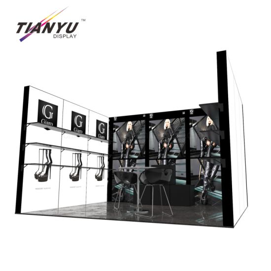 10X10 facilidad de montaje modular Feria Stand de aluminio