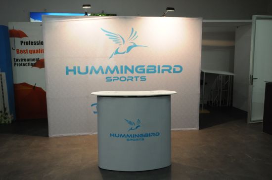 Telón de fondo 10FT soporte de la bandera de pop-Exposición de visualización