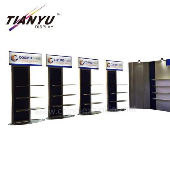 Nuevo tipo de soporte de exhibición de cabina modular de instalación rápida para centros comerciales