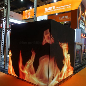 LED de interior Pared de vídeo Conexión de sistema de la serie M de Feria Stand