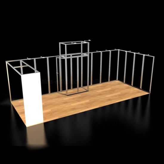 10X10 facilidad de montaje modular Feria Stand de aluminio