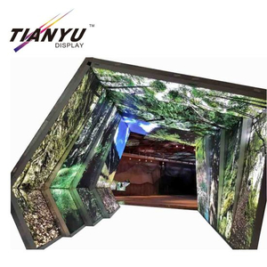 15 años de experiencia Marco Jiangmen Tianyu aluminio borde del silicón gráfico de un lado sin marco pared de tela Caja de Luz
