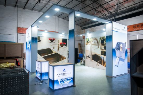 Configuración sencilla de eventos Diseño Fácil Rápido marco de aluminio personalizado Feria de visualización