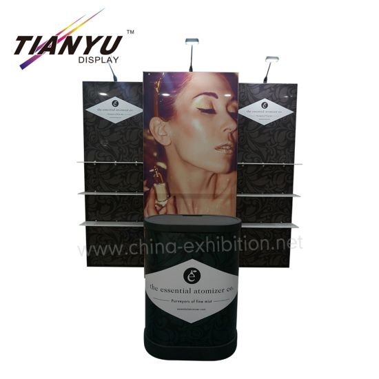 10X10 Feria soporte de exhibición para el Buen Uso Tela Exposición Comercial