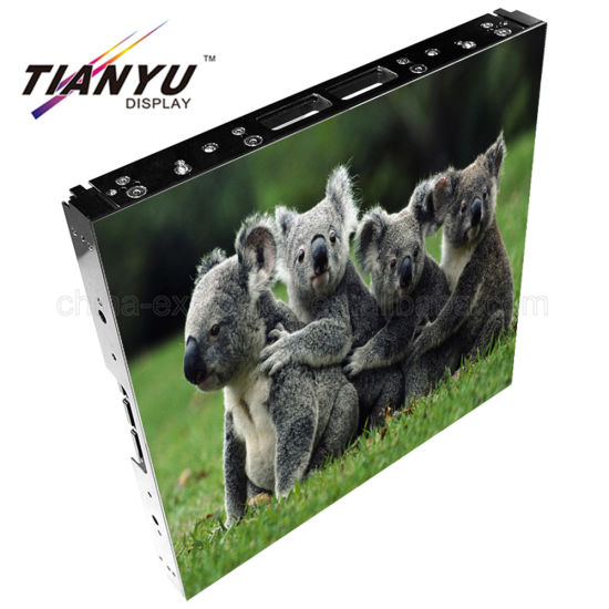 P2.81 ​​todo color de interior Alquiler de pantalla LED Pantalla LED fase para paneles de conciertos 496X496 mm