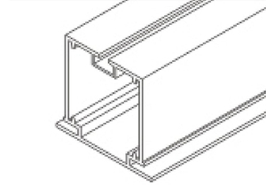 Caja de luz y textil Perfil